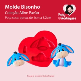 Molde de Silicone Bisonho - Aline Pavão