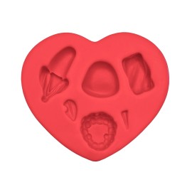 Molde de Silicone Mini Fini 2 - Aline Pavão