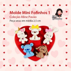 Molde Mini Fofinhos 1