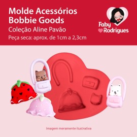 Molde de Silicone Acessorios Bobbie Goods - Aline Pavão