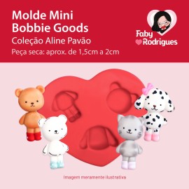 Molde de Silicone Mini Bobbie Goods - Aline Pavão