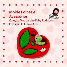 Molde Folhas e Acessórios