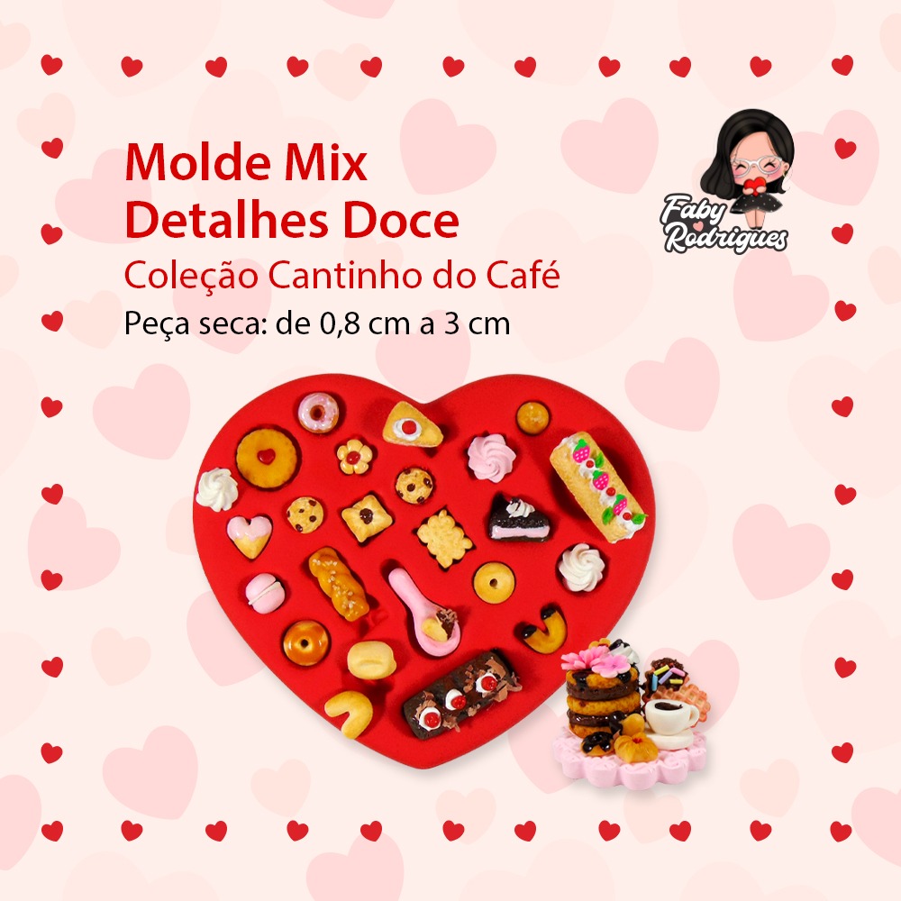 Molde Mix Detalhes Doce