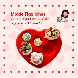 Molde Tigelinhas