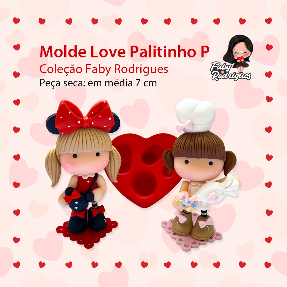 Molde Love Palitinho P