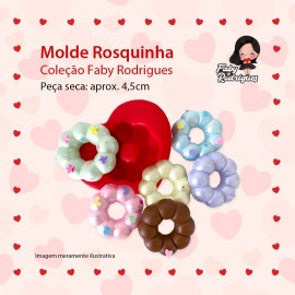 Molde De Silicone Rosquinha - Faby Rodrigues