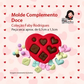 Molde De Silicone Complemento Doce