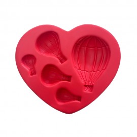 Molde de Silicone Baloes - Faby Rodrigues
