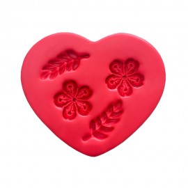 Molde de Silicone Flores e Lavanda - Faby Rodrigues