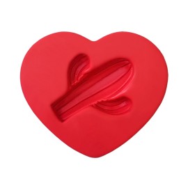 Molde de Silicone Cacto do Deserto - Faby Rodrigues