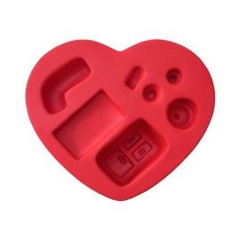 Molde de Silicone Fogão a Lenha - Faby Rodrigues