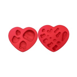 Molde de Silicone Bichinhos Fofinhos - Faby Rodrigues