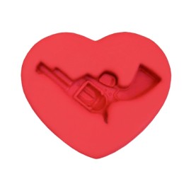 Molde de Silicone Revolver - Faby Rodrigues