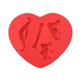 Molde de Silicone Miniaturas para Valente - Faby Rodrigues