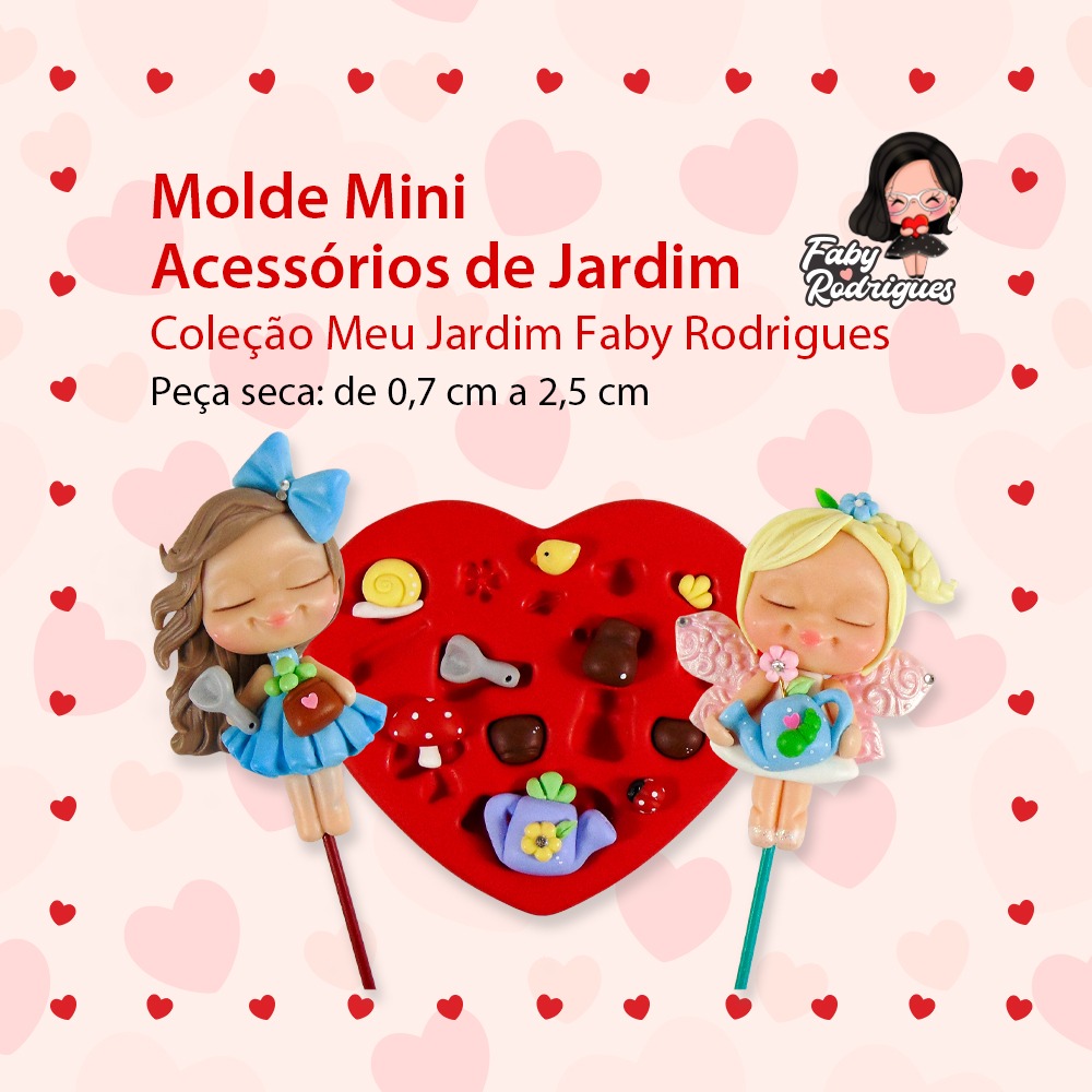 Molde Mini Acessórios de Jardim