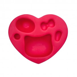 Molde de Silicone Gatinha Hello G - Liz Mota