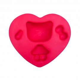 Molde de Silicone Gatinha Hello P - Liz Mota