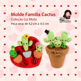 Molde Familia Cactus