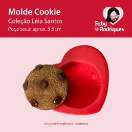 Molde de silicone Cookie - Léia Santos