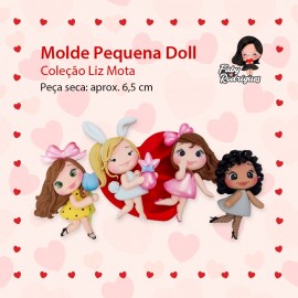 Molde Pequena Doll