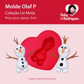 Molde de Silicone Olaf P - Liz Mota