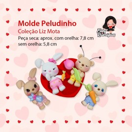 Molde Peludinhos