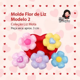 Molde Flor De Liz Modelo 2