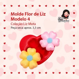 Molde Flor De Liz Modelo 4