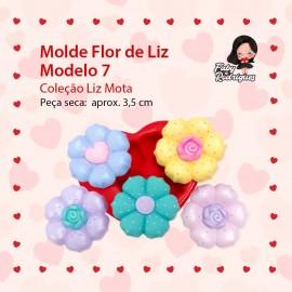 Molde Flor De Liz Modelo 7