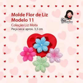 Molde Flor De Liz Modelo 11