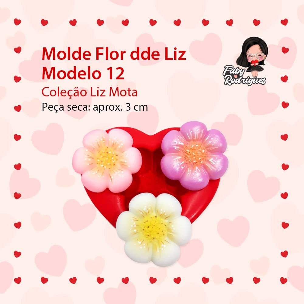 Molde Flor De Liz Modelo 12