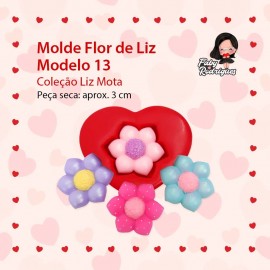 Molde Flor De Liz Modelo 13