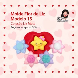 Molde Flor De Liz Modelo 15