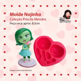 Molde De Silicone Nojinho - Priscila Mendes