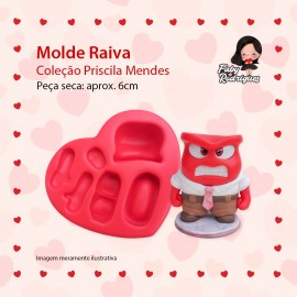 Molde De Silicone Raiva - Priscila Mendes