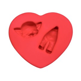 Molde de Silicone Mini Duende Cute - Raquel Muniz