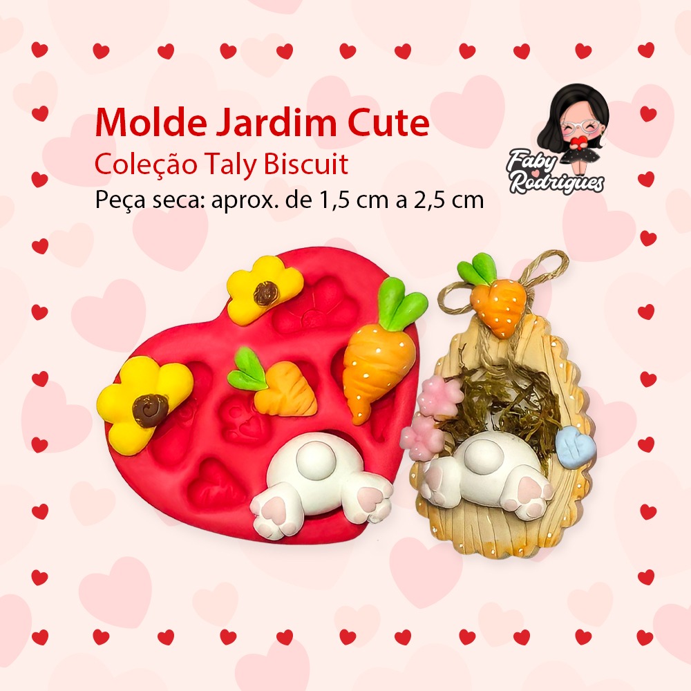 Molde Jardim Cute