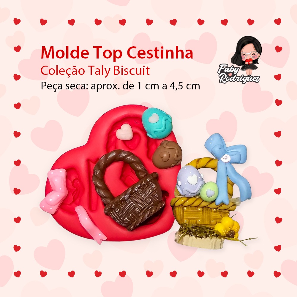 Molde Top Cestinha