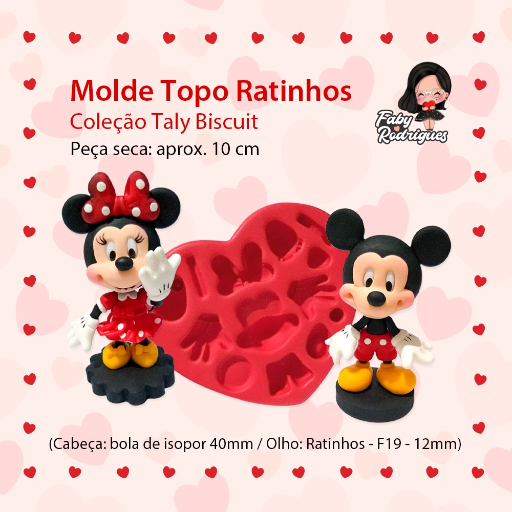 Molde Topo Ratinhos