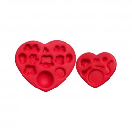 Molde de Silicone Casal Ratinhos - Talita