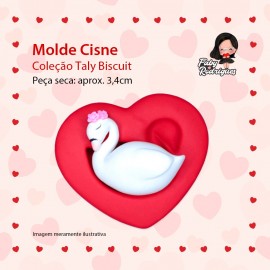 Molde De Silicone Cisne - Talita