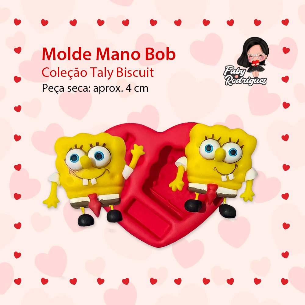 Molde Mano Bob